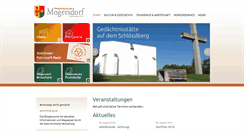 Desktop Screenshot of mogersdorf.at